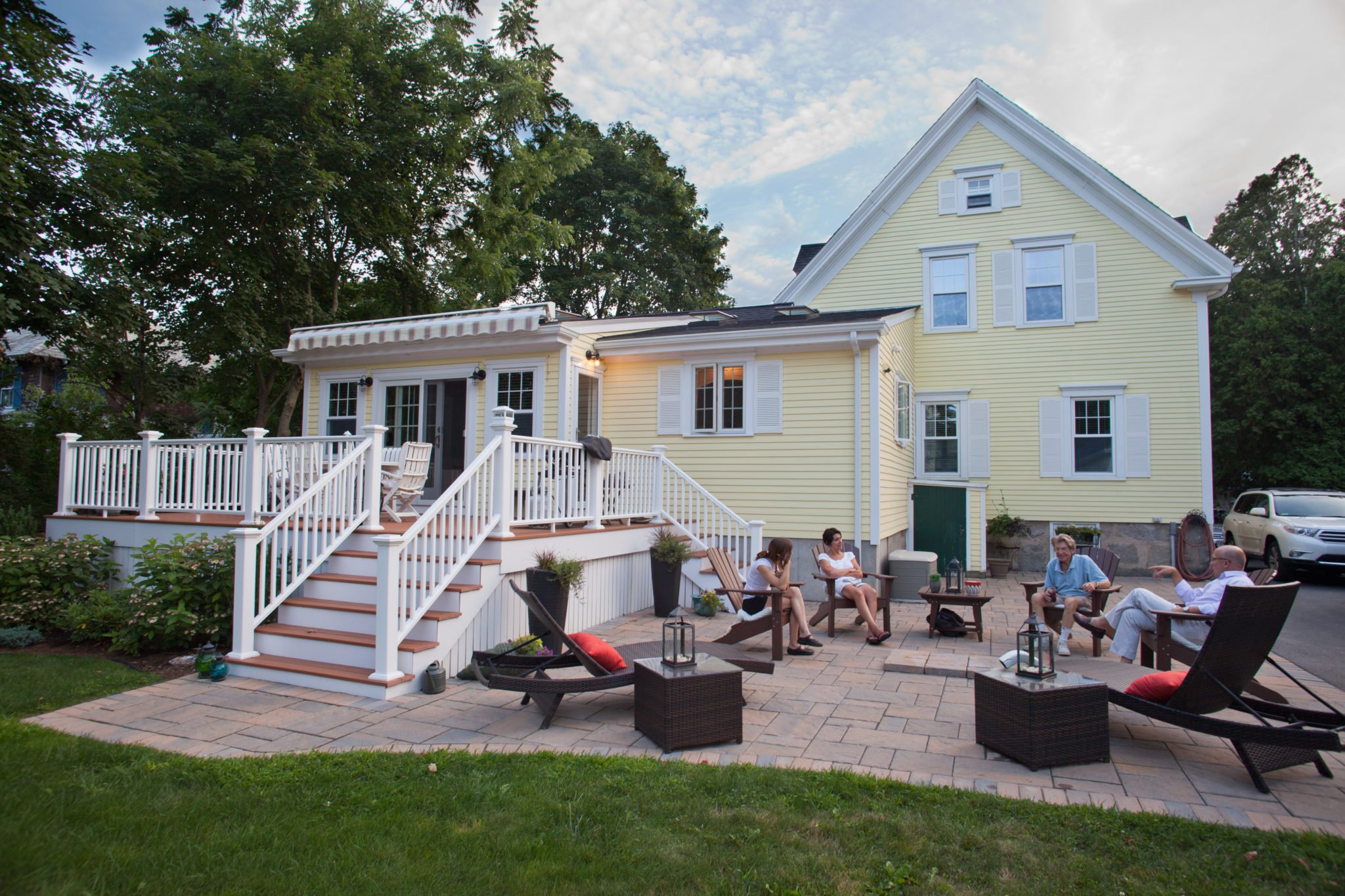 Beautifully Renovated Home with New Windows and Siding Installed by Contractors at Marshall Building & Remodeling