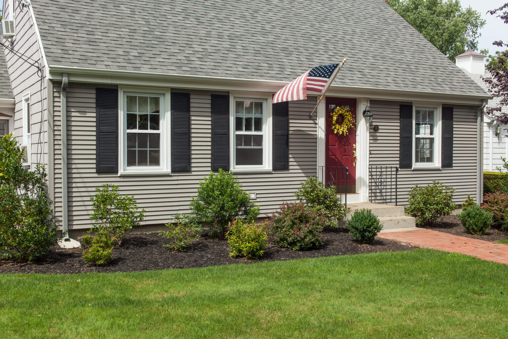 New Windows Installed by Marshall Building & Remodeling on RI Cape Home