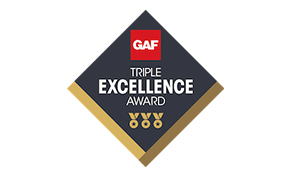 GAF Triple Excellence Award logo